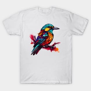 bird with pop art style T-Shirt